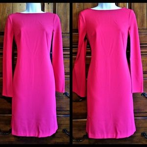 Slit-Sleeve Sheath Dress